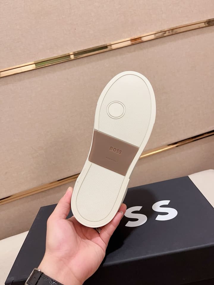 Boss Latest Casual Men's Sneakers in All White