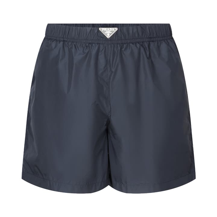Prada Re-Nylon Swim Trunks in Black