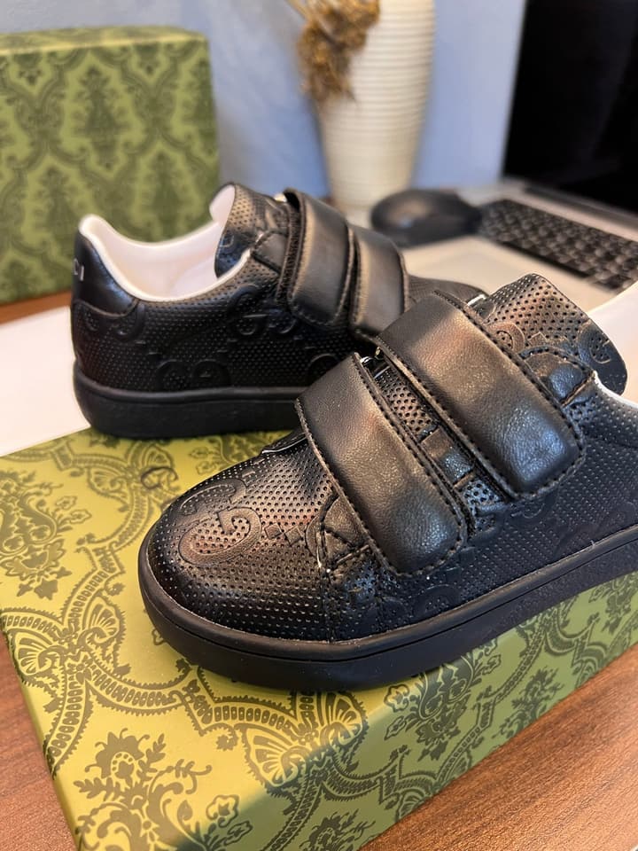 Gucci Kids Sheepskin-Lined Sneakers – Kids Collection