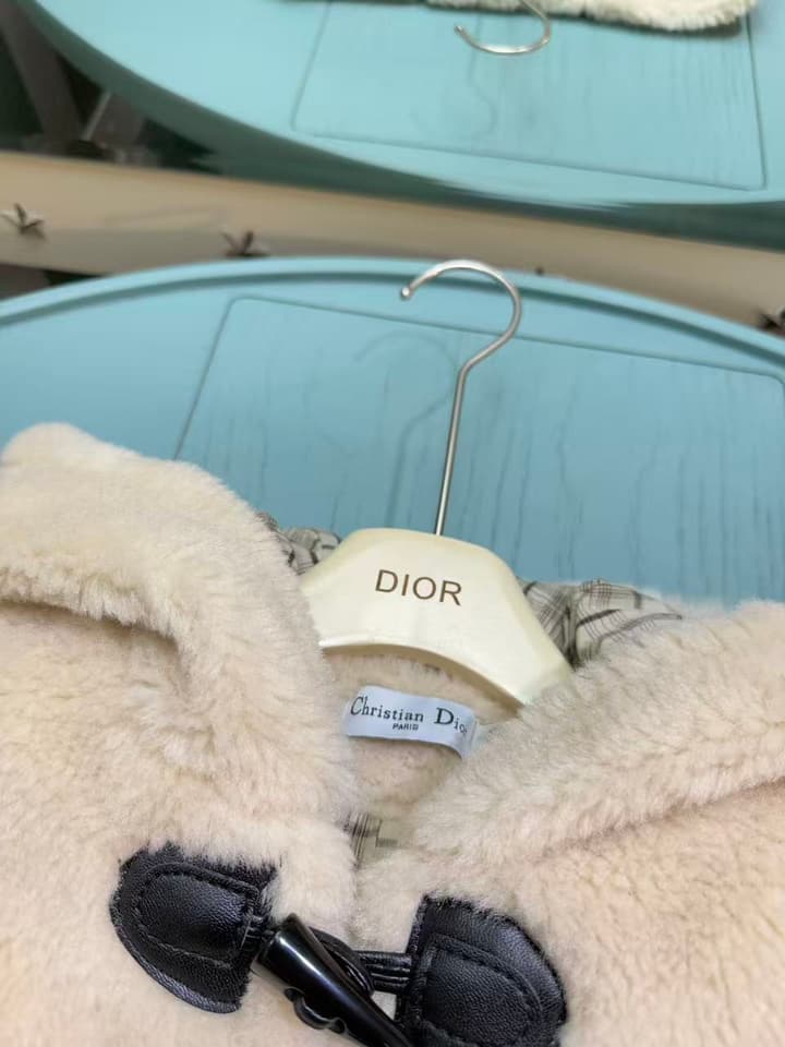 Dior Kids Faux Fleece Jacket – 25FW