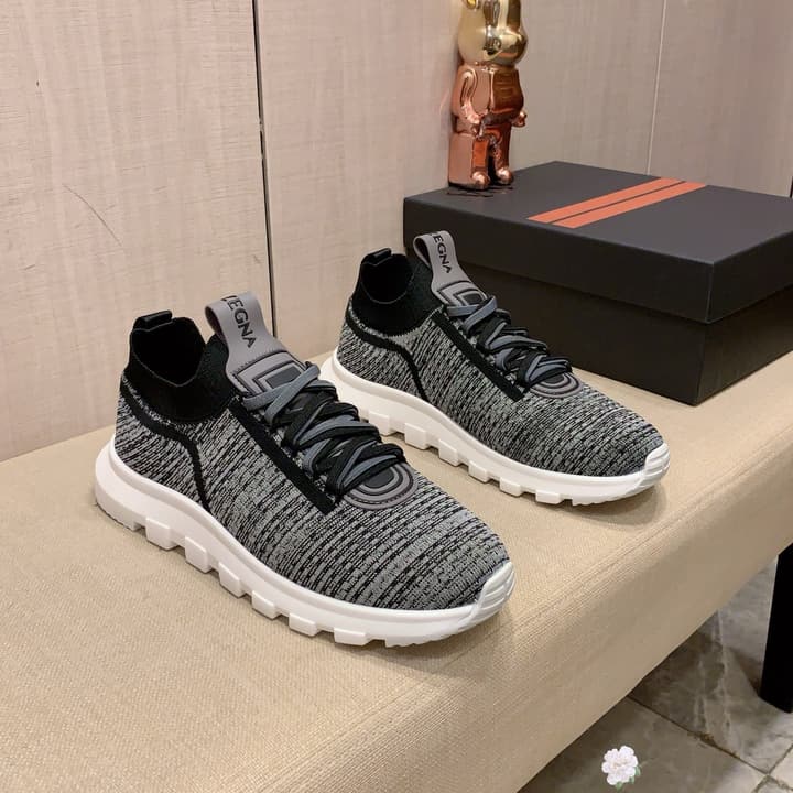 Zegna Latest Casual Sneakers in Black