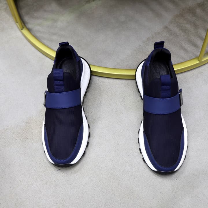 Boss Men's Knit Sport Sneakers