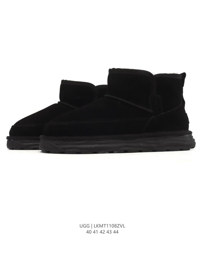 UGG Men's High-Top Snow Boots in Black