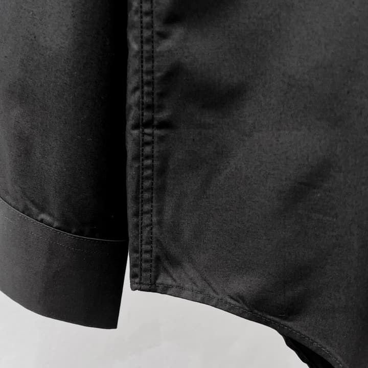 Dior Classic Silver CD Metal Waist Shirt in Black