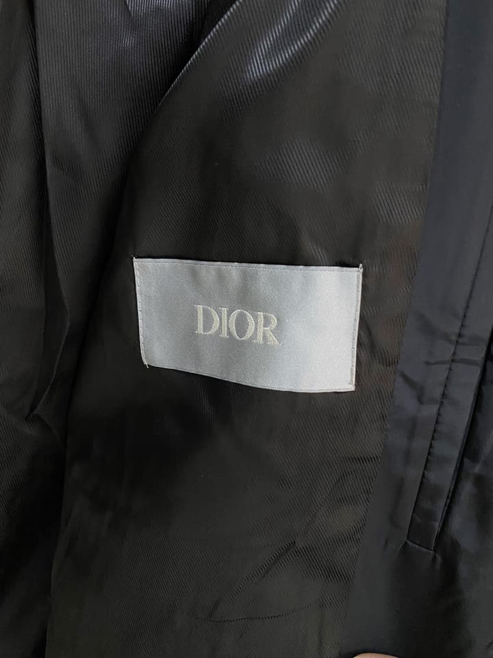Dior Men's Casual Jacket – 2025 Fall/Winter in Dark Navy