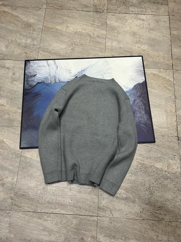 Miu Miu Logo Wool Blend Cardigan – 25FW
