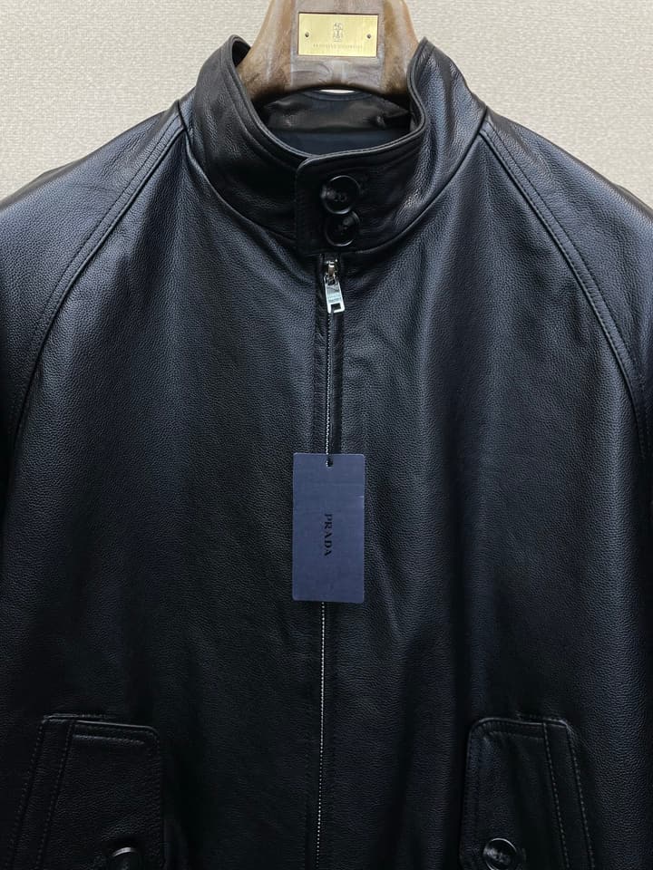 Prada Imported Leather Jacket