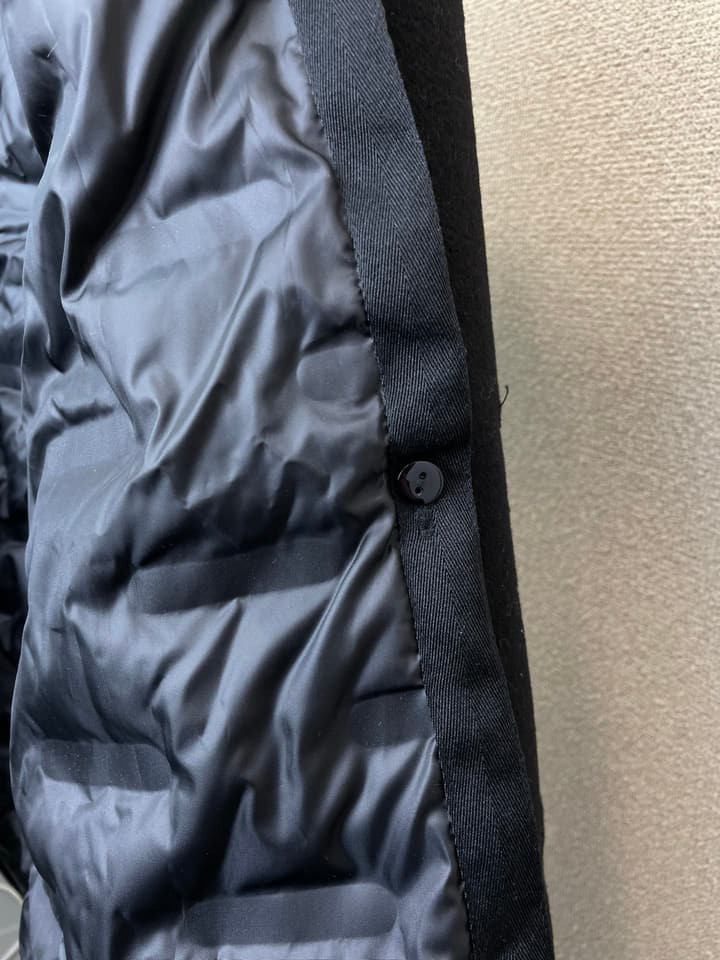 Louis Vuitton Detachable Down Wool Blazer in Dark Navy