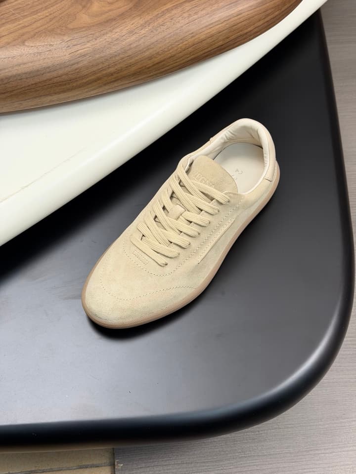 Zegna Old Money Suede Casual Sneakers