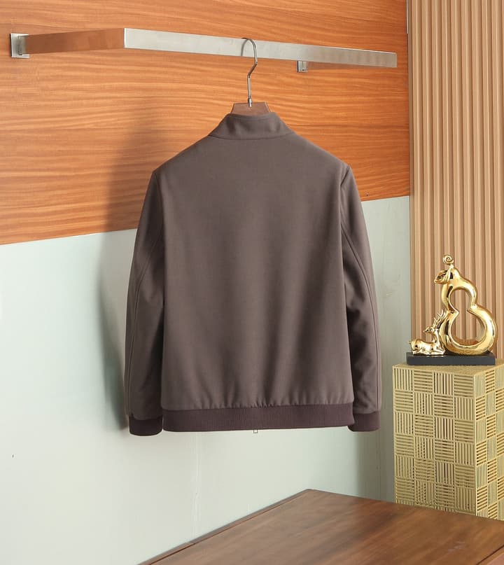 Loro Piana Men's Functional Pilot Bomber Jacket – 2025FW in Beige