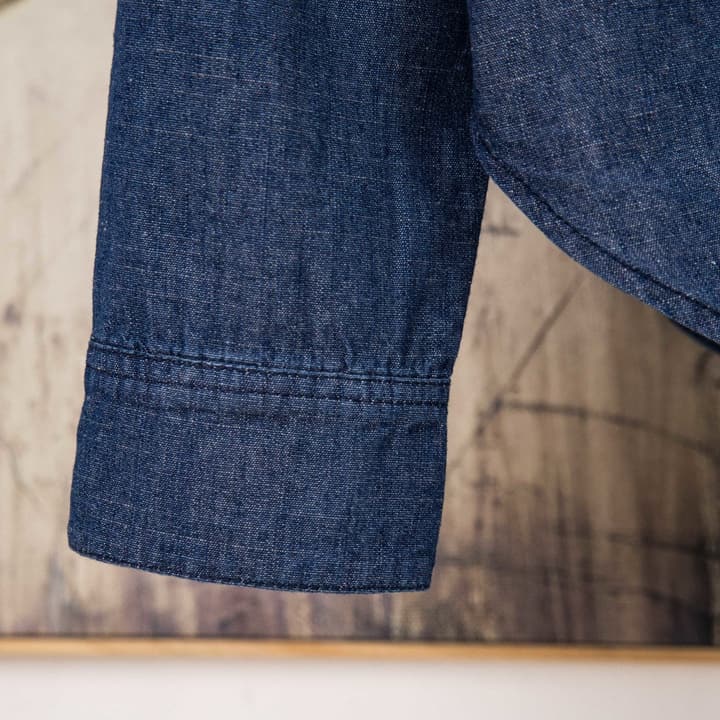 Loewe Double-Sided Denim Embroidered Shirt