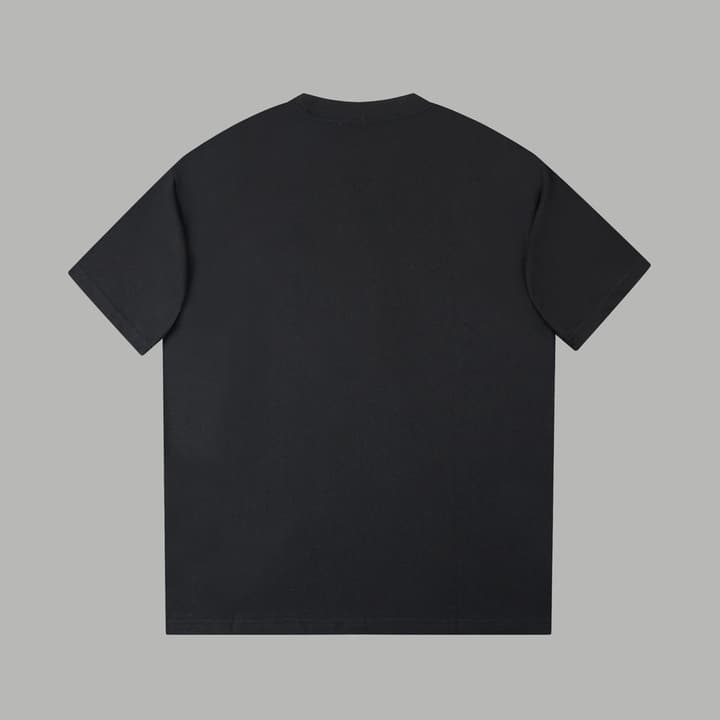 Dior CD Logo Embroidered T-Shirt – 26SS Early Spring Collection in Classic Black
