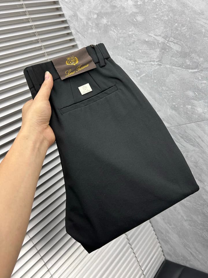 Brunello Cucinelli Tailored Casual Trousers – 2025SS in Black