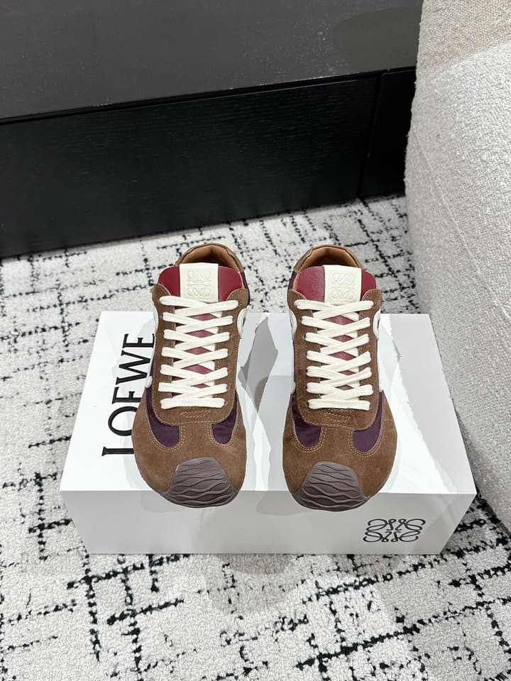 Loewe Ballet Runner 2.0 Sneakers – 2025 Runway Collection in Black