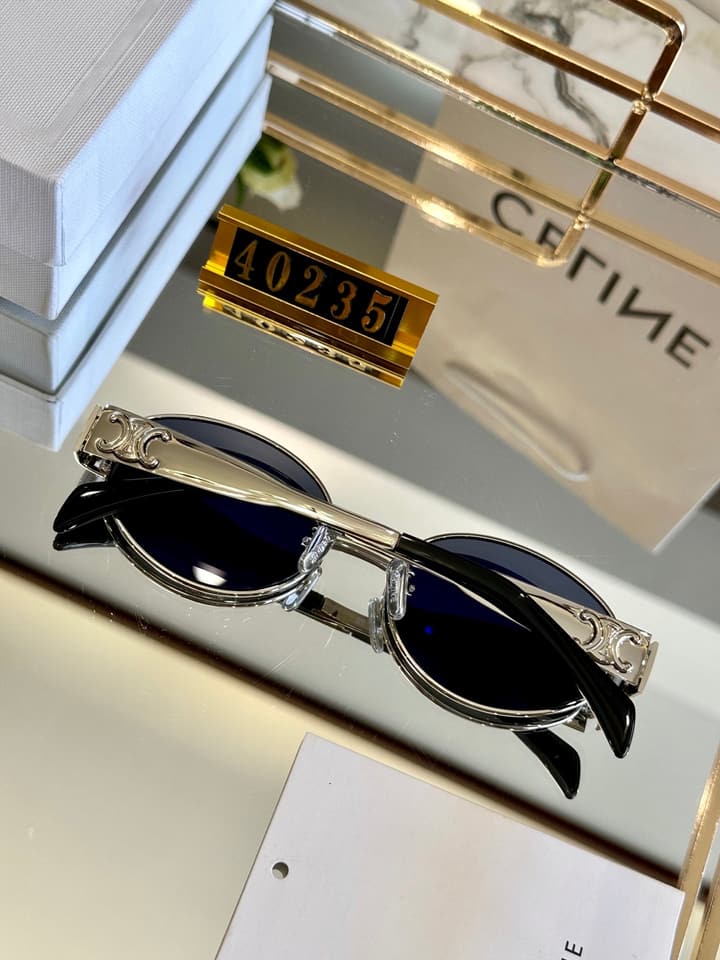 Celine Polarized Acetate Sunglasses