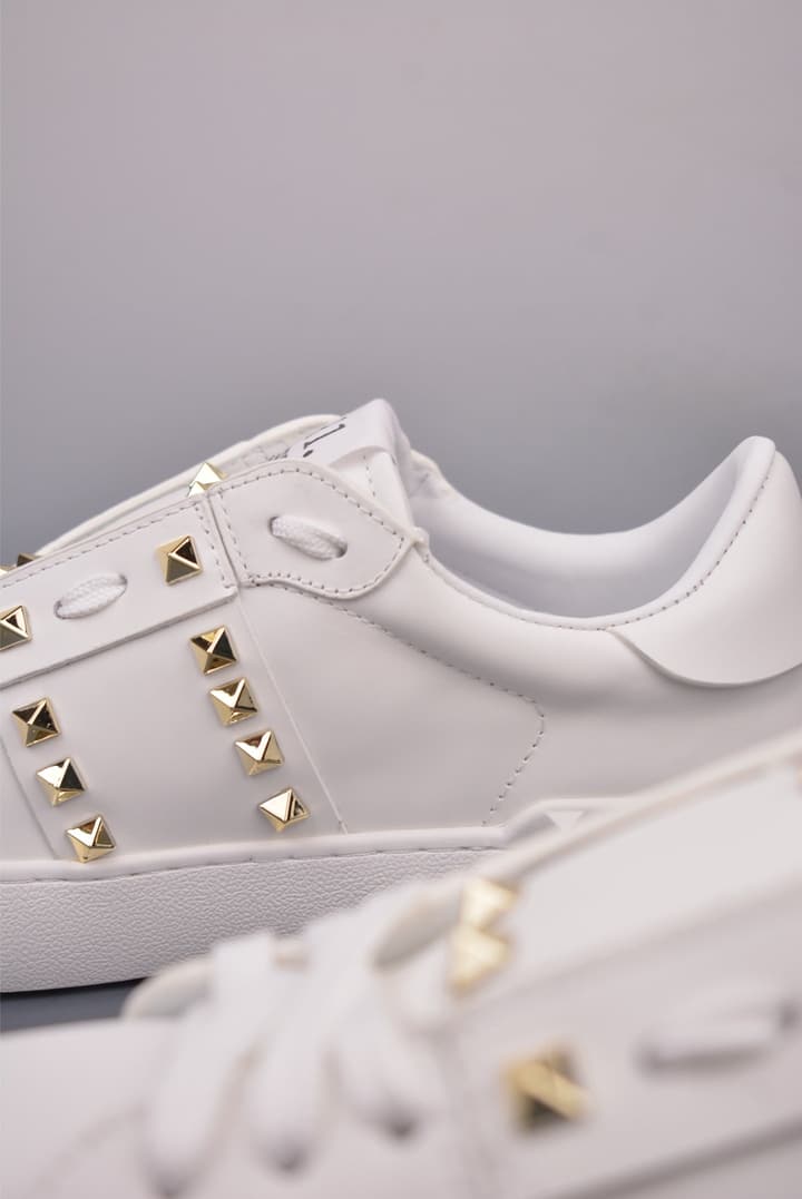 Valentino Rockstud Untitled Studded Quilted Sneakers – 2025 Collection