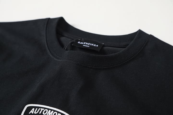 Balenciaga Lamborghini Collaboration Printed T-Shirt – 26SS in Black