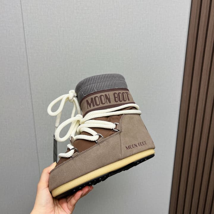 Moon Boot 2024 Autumn/Winter Cute Snow Boots in Cream