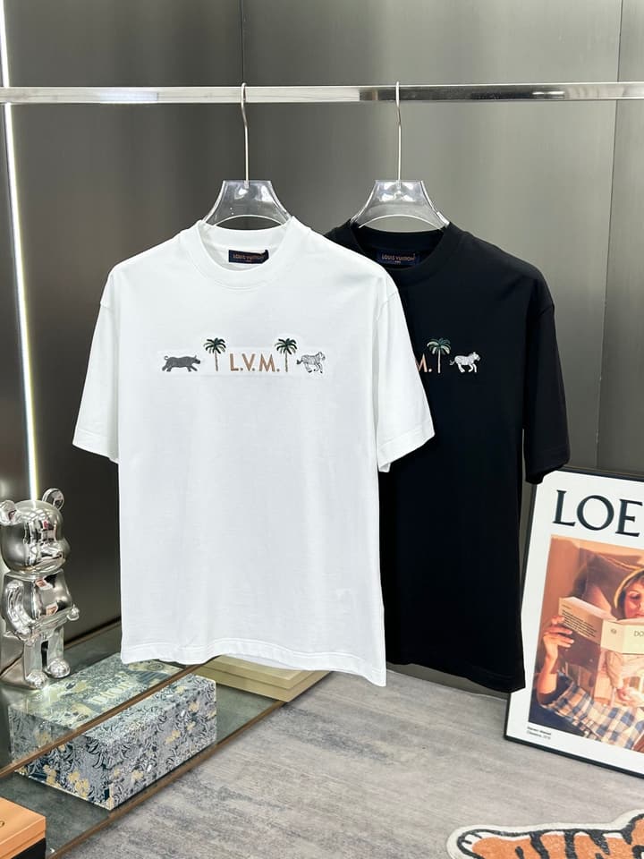 Louis Vuitton 2026 Hooded T-Shirt – 2026SS in Classic Black