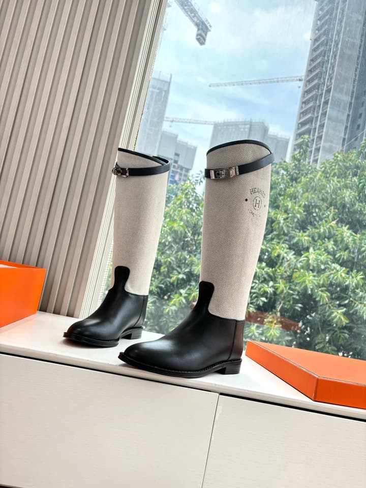 Hermès Classic Riding Boots – 2025 Autumn/Winter Collection