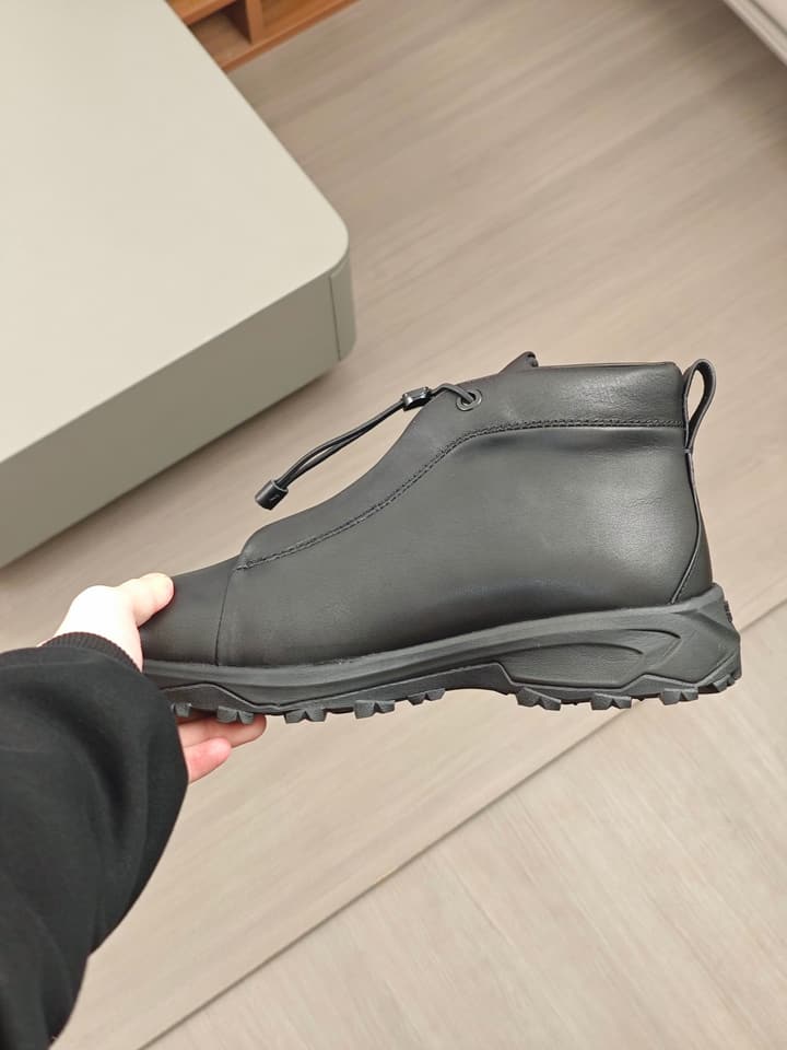 Zegna Triple Stitch™ Monte Luxury Casual Shoes in Black Leather High-top