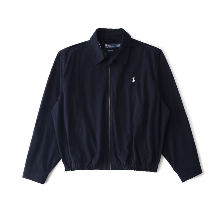 Ralph Lauren Oversized Cotton Jacket – 25SS in Deep Navy