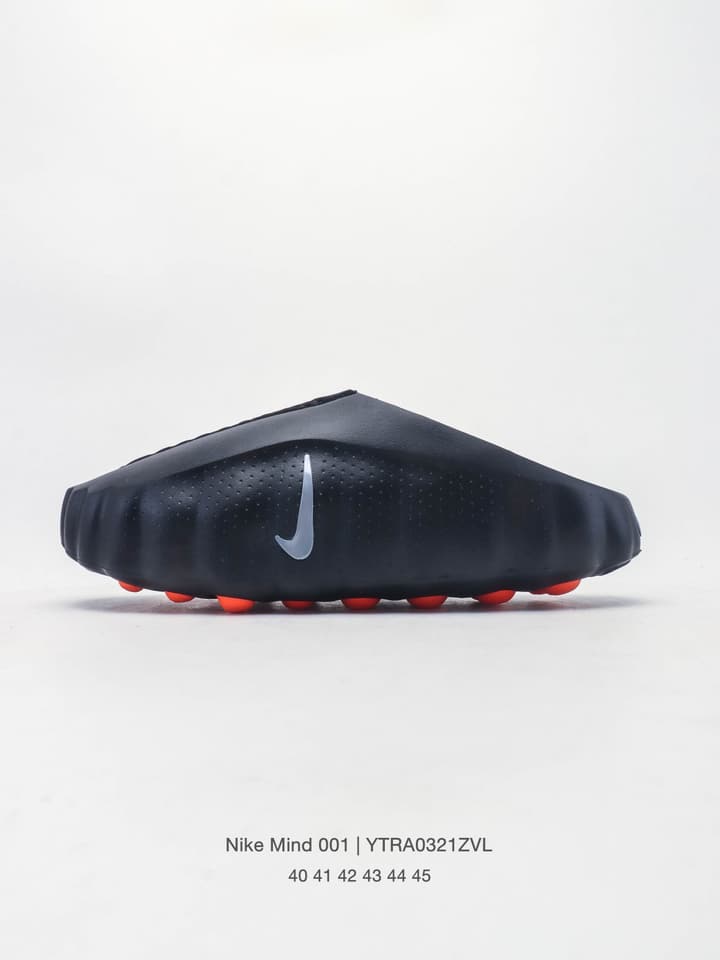 Nike Mind 001 Recovery Slides in Red