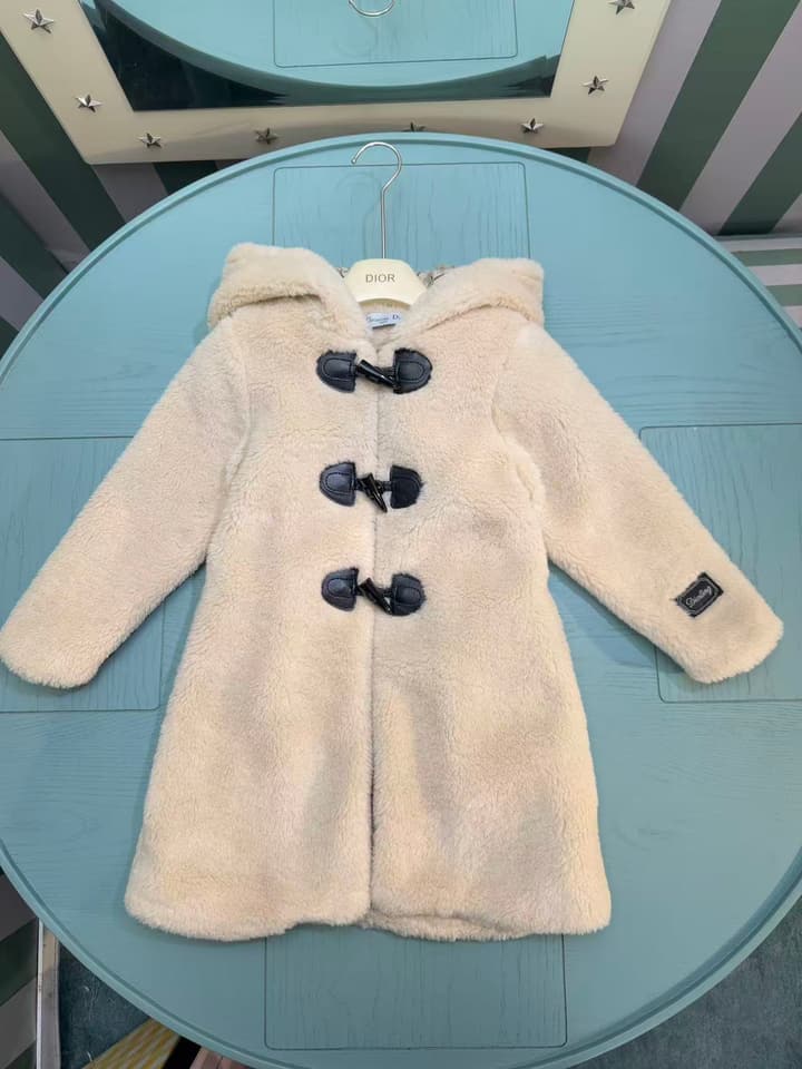 Dior Kids Faux Fleece Jacket – 25FW