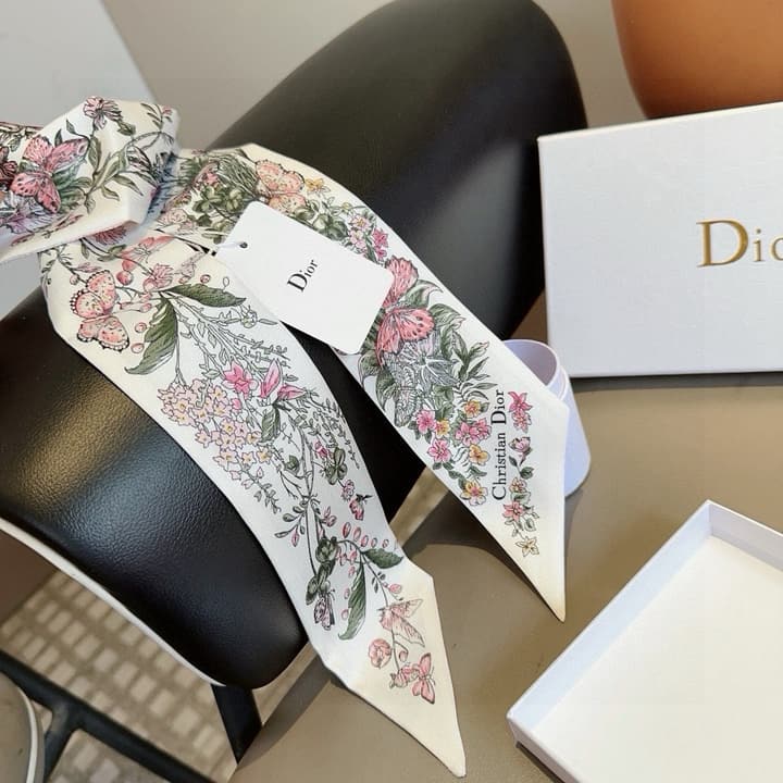 Dior Silk Twilly Scarf