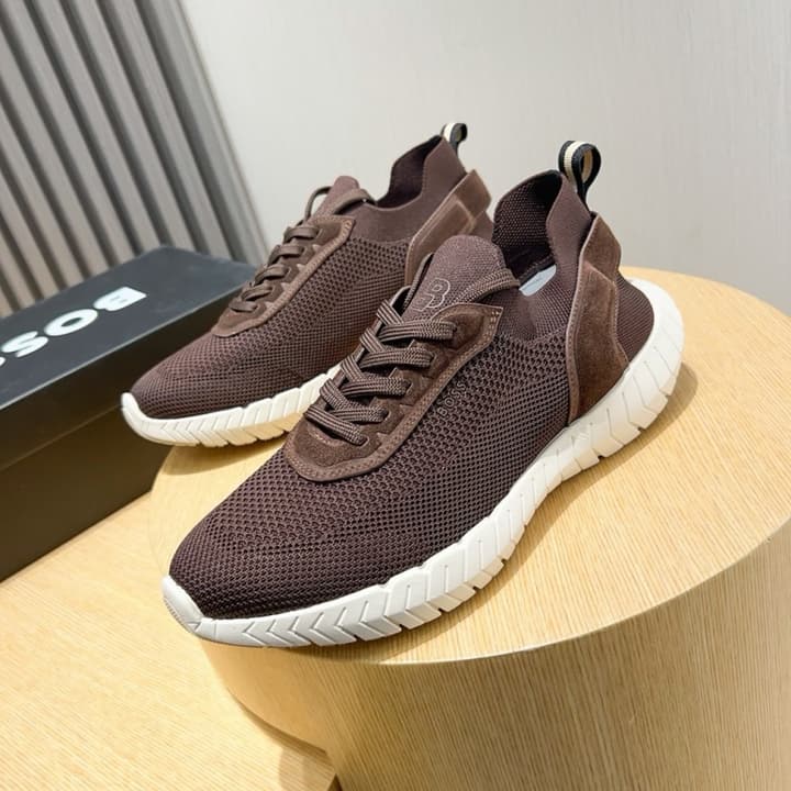 Boss Layered Design Sport Sneakers