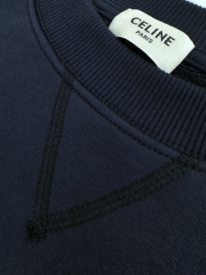 Celine Printed Logo Collegiate Sweatshirt