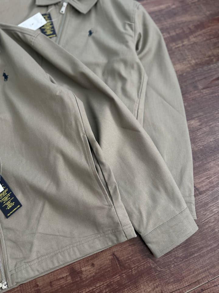 Ralph Lauren Men's Linen Zip Jacket