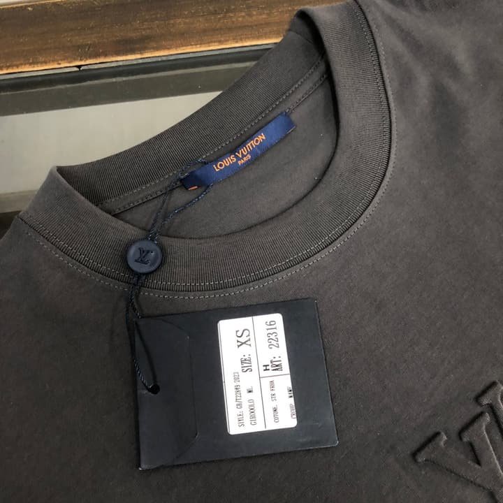 Louis Vuitton Classic Logo Oversized T-Shirt – 26SS in Deep Grey