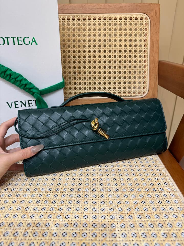 Bottega Veneta Andiamo Clutch Bag