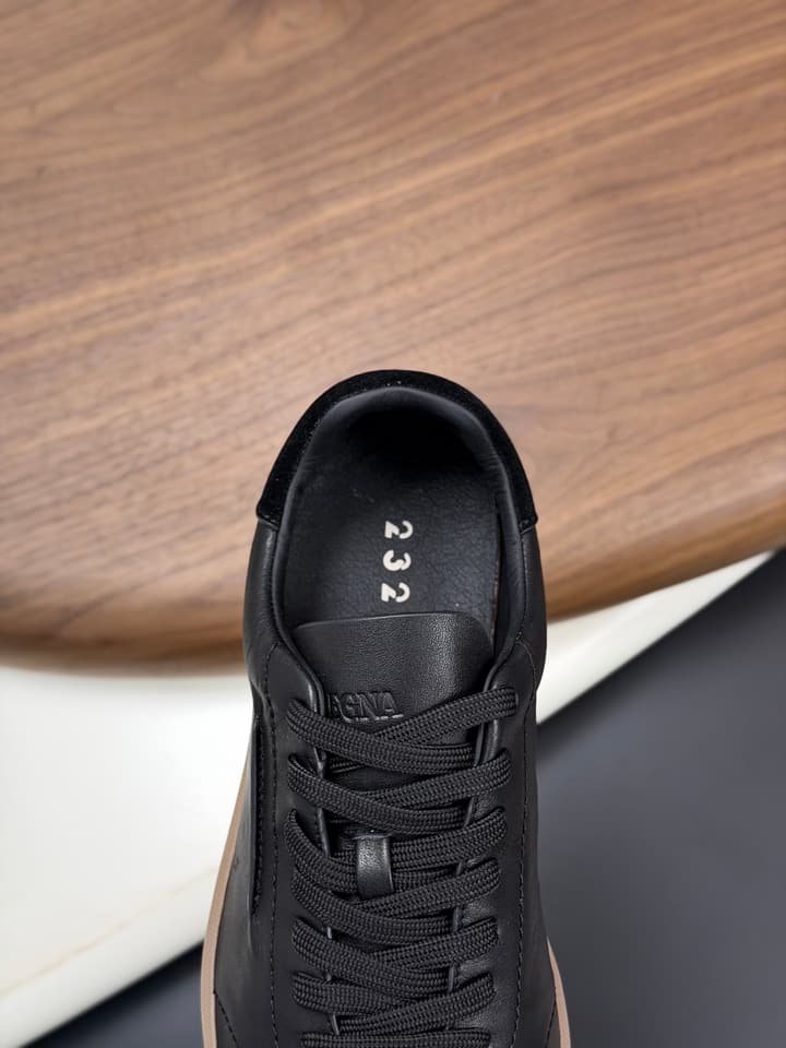 Zegna Old Money Suede Casual Sneakers