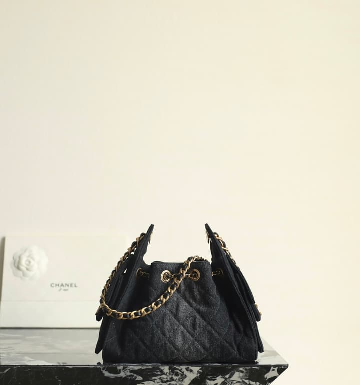 Chanel 26P Spring/Summer Mini Bag 25 – Black Denim