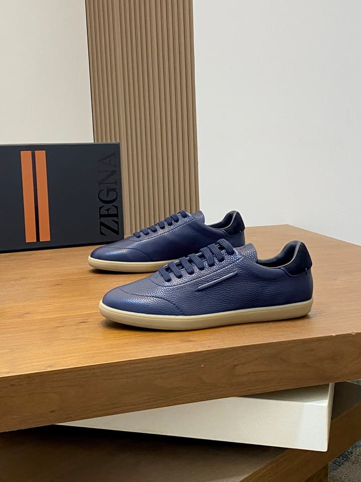 Zegna 232 Suede Sneakers – Spring/Summer Collection