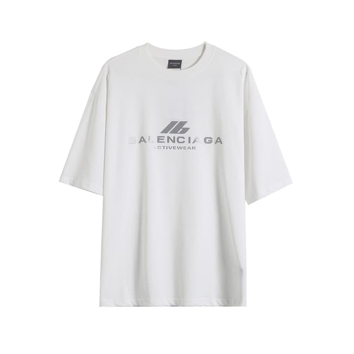 Balenciaga Large Logo Laser Reflective T-Shirt – 26SS in Black