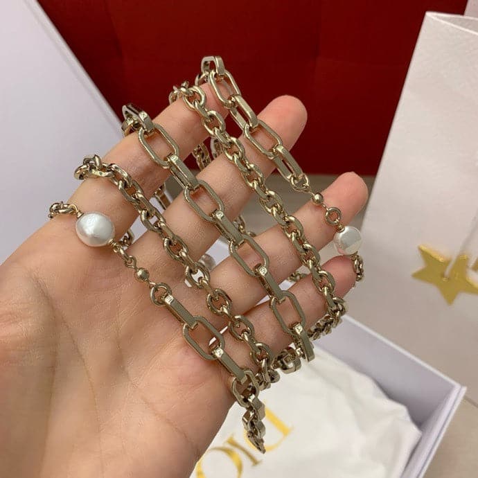 Dior Miss Mini Chain Handbag in Beige