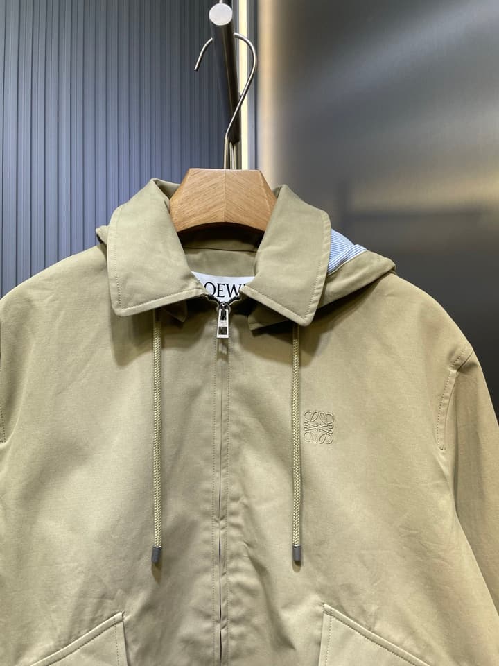 Loewe Cotton Hooded Parka – 25FW