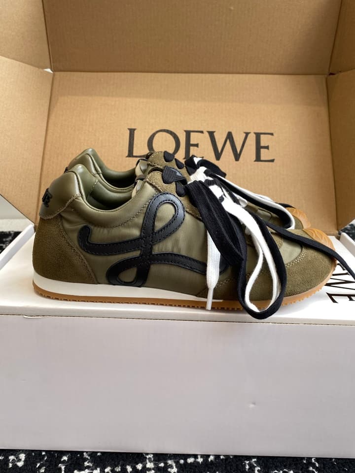 Loewe Ballet Runner Sneakers – 2025 Paris Fashion Week in Brown