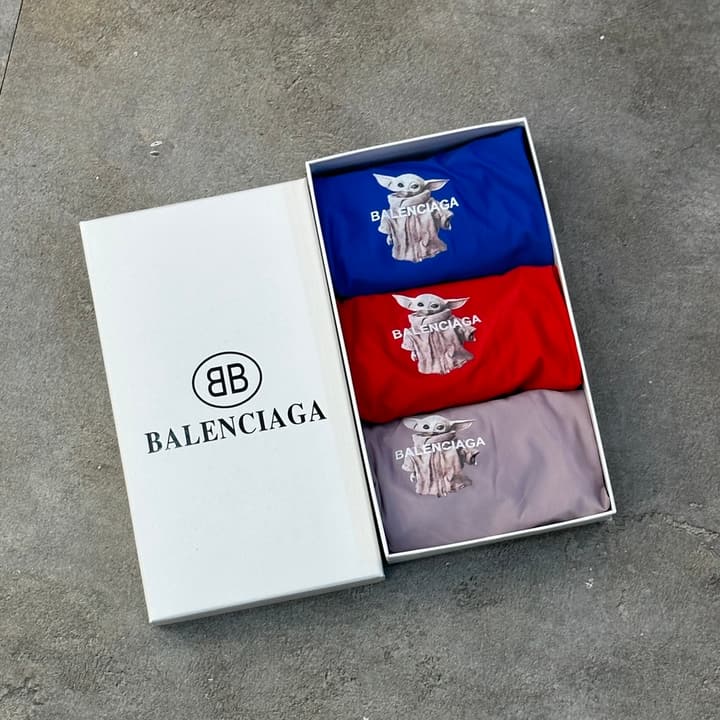 Balenciaga Seamless Ice Silk Men's Underwear