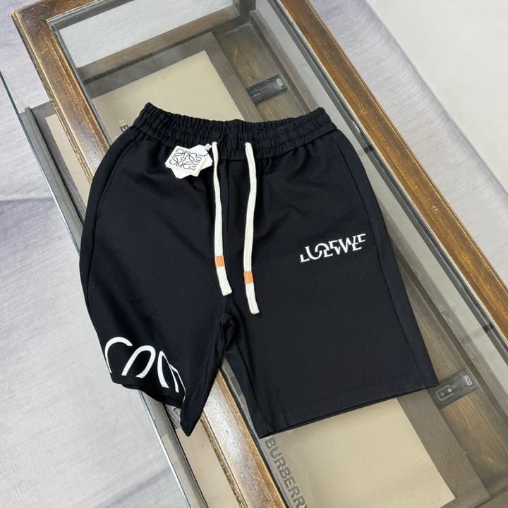 Loewe Casual Shorts – 2026 Spring/Summer Collection in Apricot