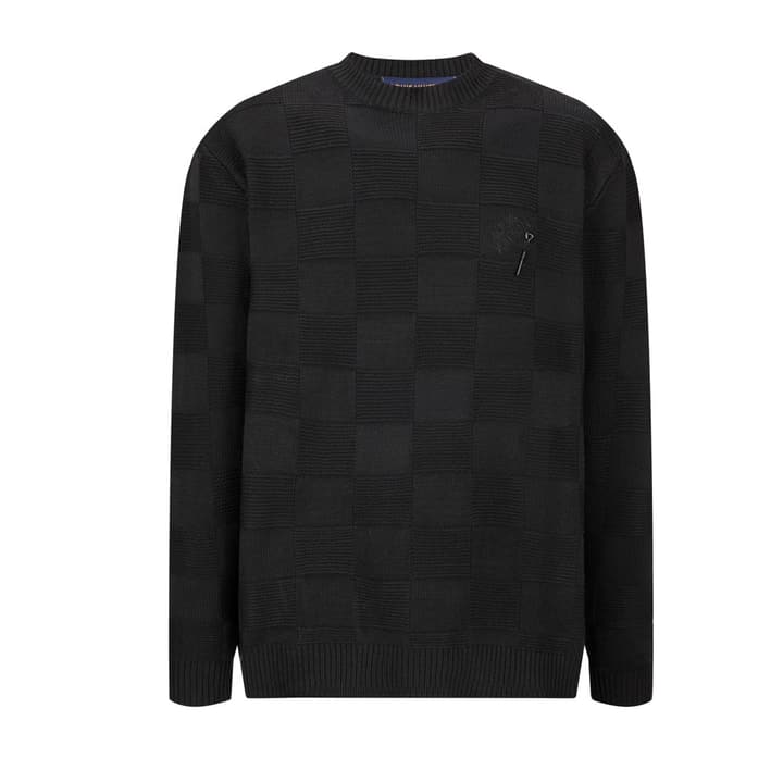 Louis Vuitton Damier Pin Embroidered Sweater