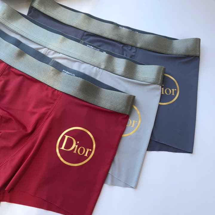 Dior Seamless Goat Milk Silk Men's Underwear Set