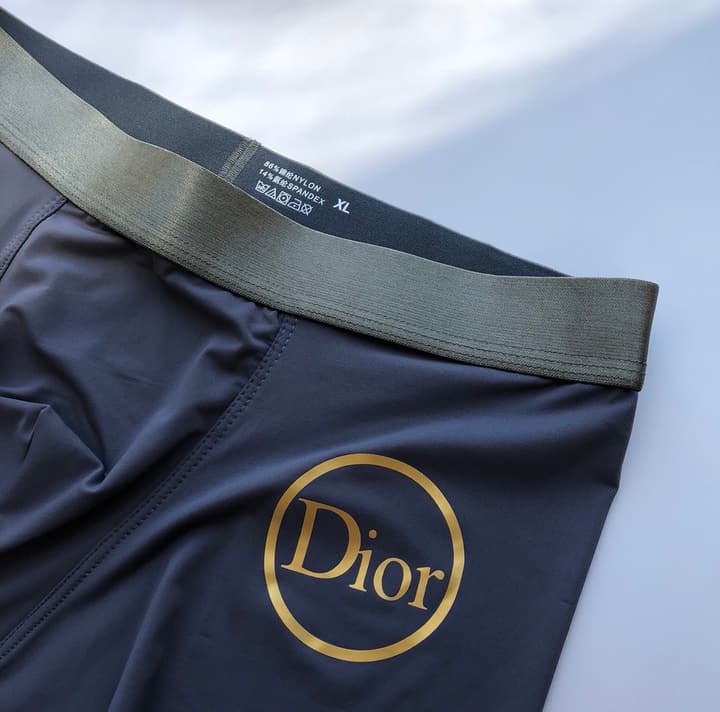 Dior Seamless Goat Milk Silk Men's Underwear Set