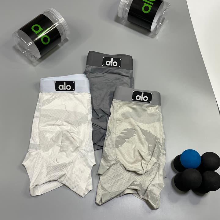 Alo Seamless Ice Silk Men's Underwear Box Set