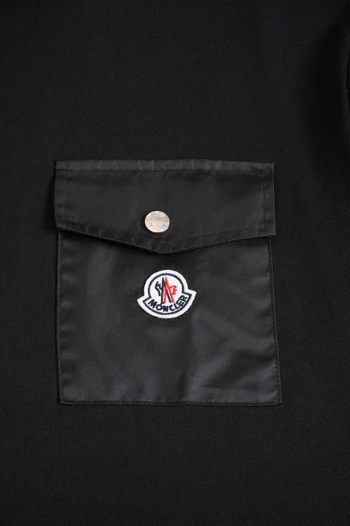 Moncler Classic Pocket Logo T-Shirt – 2026SS in Classic Black