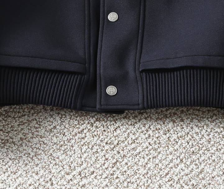 Loro Piana Wool Collared Business Casual Jacket – 2025FW in Black