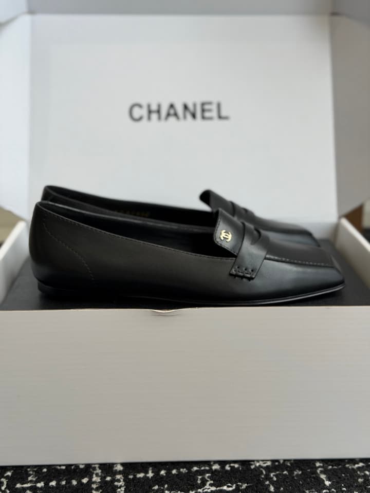 Chanel Square Toe Flats – Early Spring Collection – 26SS